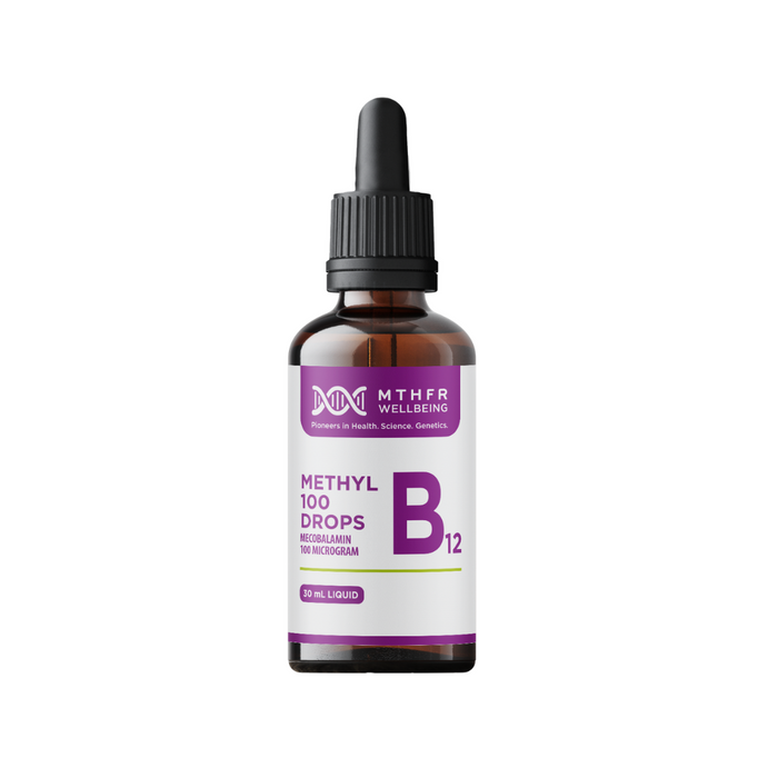 MTHFR Wellbeing Methyl B12 100 Drops - 30mL